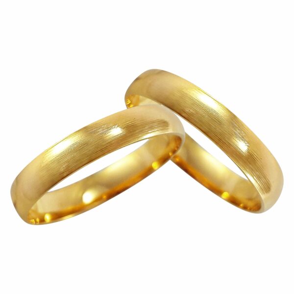 Alianças Shannon Ouro 18K